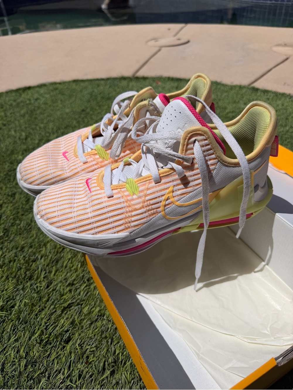 Nike Women's LeBron Witness basketball shoes size 9
